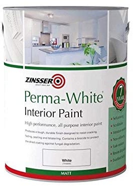 Zinsser Perma - White Matt 1 Litre White