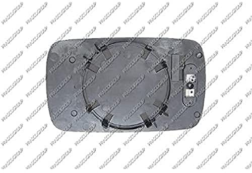 PRASCO Spiegelglas, Außenspiegel BM0447534 links, asphärisch | Kompatibel mit: BMW 5, 5 Touring
