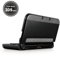TNP Funda protectora para New Nintendo 3DS XL LL 2015, carcasa de aluminio y plástico para New Nintendo 3DS XL LL, protección del riesgo de arañazos, protectora de pantalla, color negro
