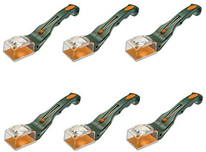 Carson BugView Lebend-Insektenfänger und Forscherlupe, ideal als Entdeckerspielzeug und Haushaltshilfe - 6er Pack (HU-10MU), grün