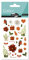 Maildor CY056O Packung mit Stickers Cooky 3D (1 Bogen, 7,5 x 12 cm, ideal zum Dekorieren, Sammeln oder Verschenken, Weihnachten) 1 Pack