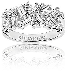 Sif Jakobs Jewellery Damenring Antella Silber SJ-R0463-CZ/54 Ringgröße 54/17,2