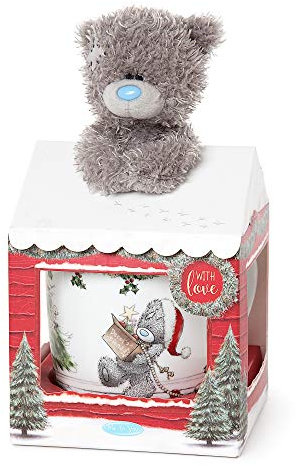 Me to You 'Let it Snow' Christmas Mug and Tatty Teddy Bear Gift Set