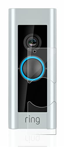brotect Glass Screen Protector Film compatible with Ring Video Doorbell Pro (Version 2) - Glass-Foil 9H Protection [Scratch Resistant, High Clarity]