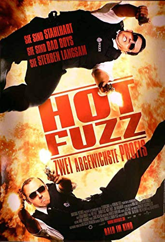 Hot Fuzz - Filmposter A1 84x60cm gerollt