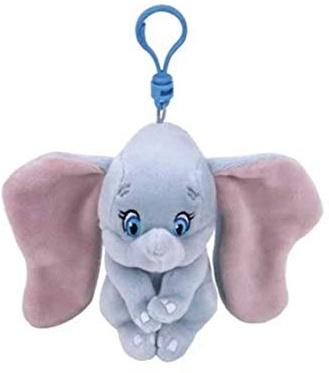 Ty Kuscheltier Schlüsselanhänger Disney Dumbo - Plüsch Anhänger