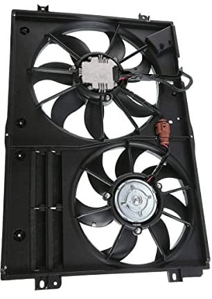 Frankberg la del radiatore Ruota della la Refriratore d'acqua 4-Poli Compatibile con A3 8P1 2003-2012 Golf V 1K1 2003-2008 362 1K0121205AB