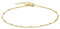 Liebeskind Berlin Fußkette LJ-0589-A-27 Edelstahl IP Gold