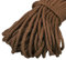 Uiopa Spago Juta 5mm x 10m, Spago Grosso Naturale Corda Canapa Colorato, 3 Fili Corda Iuta per Tiragraffi per Gatto, Artigianato Fai-da-Te, Giardinaggio, Decorazione Domestica (caffè)