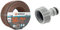 Gardena Comfort HighFLEX Schlauch 13 mm (1/2 Zoll), 50 m & Gardena Hahnverbinder 26,5 mm (G 3/4 Zoll): Adapter für den Anschluss eines Wasserschlauchs, lose Verpackung (18221-20)