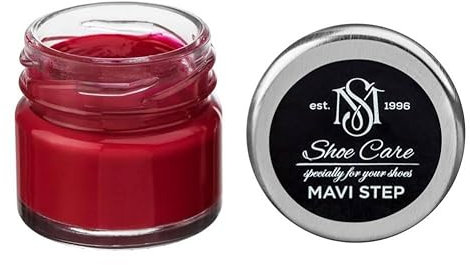 MAVI STEP Baume Rénovateur Multi Oil Balm pour Daim et Nubuck - 112 Rouge