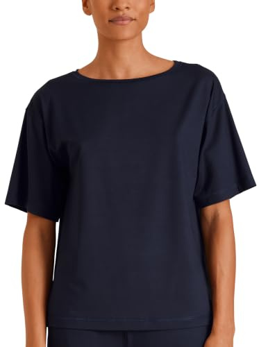 CALIDA Deepsleepwear Balancing T-Shirt Damen | Rundhalsausschnitt mit weiten Ärmeln
