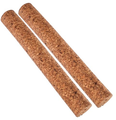 Zerodeko 2stücke Korken Für Weinflaschen Konische Korkstopfen Aus Naturkork Luftdichte Flaschenverschlüsse Flaschenverschluss Für Zuhause Und Gastronomie