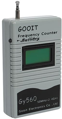iFutniew Frequency Test Device for Two Way Radio Transceiver GSM 50 MHz-2.4 GHz GY560 Frequency Counter Meter