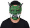 MOHDHAF-Hworks Grüne Prajna Maske Latex Vollgesichtsmaske Cosplay Kostüm Requisiten für Halloween Party