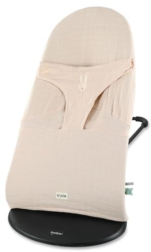 Trixie - Schutzhülle kompatibel mit Babybjörn Babywippe aus Bio-Baumwolle (Mrs. Rabbit)