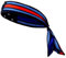 KADSXIYA Unisex-Stirnband, Sport, Tasche, USA-Flaggen, Streifen, Stirnband, Bandana, Haarband