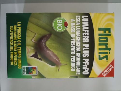 Lumafer Plus PFnPO 200gr, Esca Lumachicida a base di Fosfato di Ferro, Sicura per Animali Domestici, Resistente alla pioggia