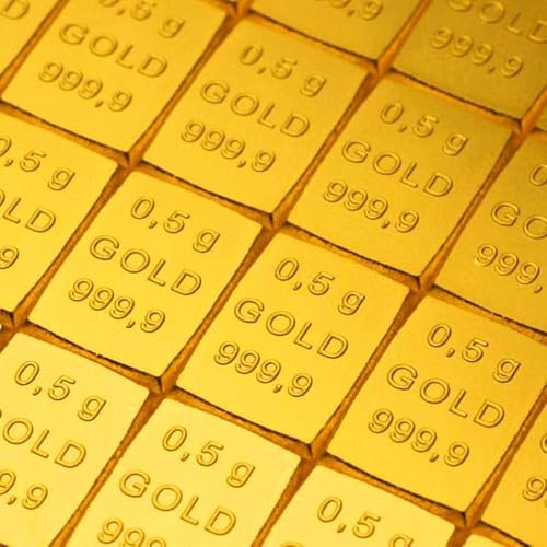 Gold zum Sammeln oder Verschenken - Goldbarren 0,5g Feingold 999.9 + Echtheitszertifikat und Geschenkverpackung