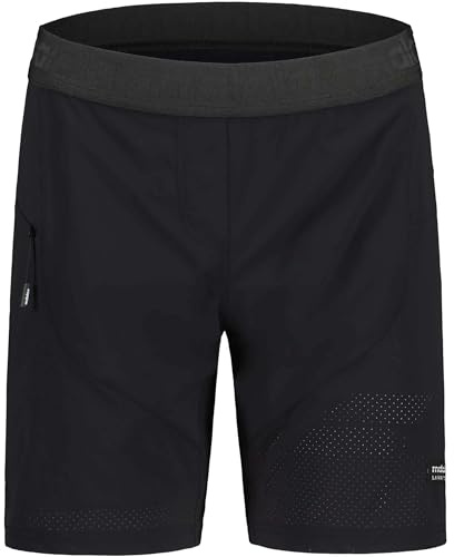 Maloja Damen FanesM. Radhose kurz, deep Black Multi, L