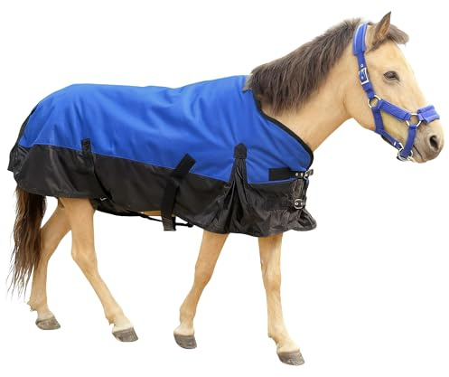 Mini-Pferde/Pony/Fohlen/Miniatur 1600 Denier Pferdedecke, Pferdepflege, wasserdicht, atmungsaktiv, 220 g Füllung