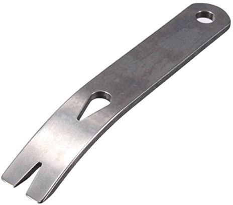 Pocket Pry Bar, herramienta de bar de acero inoxidable, palanca de apertura profesional y para bushcraft, supervivencia, edc multiTool