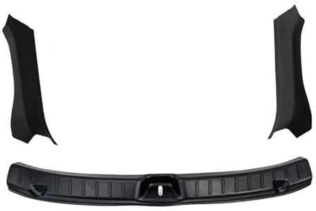 RORVECQ Für Tesla Für Model Y Für Juniper Für Launch 2025+ TPE Kratzschutz Zubehör(3in1)