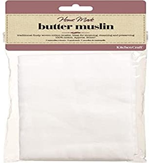 KitchenCraft Home Made Garza Alimentare, Bianco