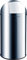 helit H2401400 - Push-Abfallbehälter „the dome“ 50L, Edelstahl