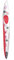 Herlitz 11369824 Tintenroller my.pen style Fashion, glowing red