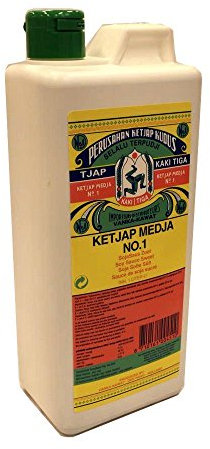 Kaki Tiga Ketjap Medja No.1 Bidon de 1000 ml (sauce de soja sucrée)