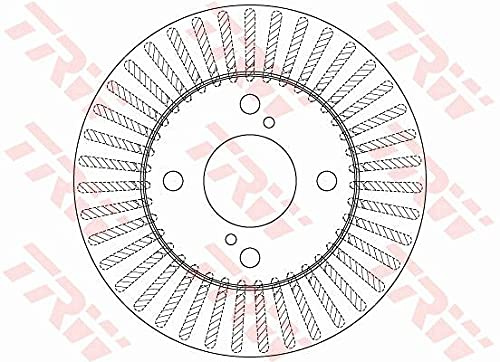 TRW df6227 Bremsscheibe Box, Set 2