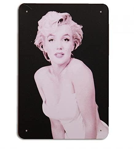 Metallschild MARYLIN MONROE Vintage Schild im Retro-Design