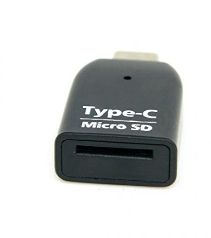 System-S - Adaptador USB 3.1 Tipo C para Lector de Tarjetas MicroSD/SDHC/SDXC/T-Flash