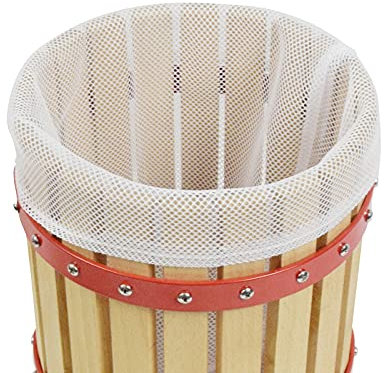 EJWOX Filterbeutel für Obst- und Weinpresse, 4,5 l, 2 Stück