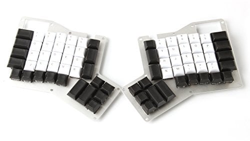 YMDK DSA Profile PBT Top Print Blank Ergodox Keycap Set for Ergo Ergodox Keyboard (Only Keycap) (Top Print)