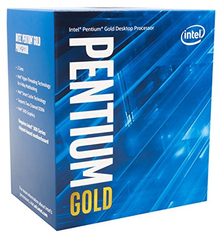 Intel Pentium Gold G5500 Processeur (Intel® Pentium® Gold, 3,8 GHz, LGA 1151 (Emplacement H4), PC 14 NM, G5500)