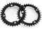 Dartmoor Trail Intro Narrow-Wide, Acero, 28T, BCD 76 - Corona de Bicicleta de montaña Mono para Adulto, Color Negro, 28 Dientes