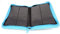 docsmagic.de Pro-Player 4-Pocket Zip-Album Light Blue - 160 Card Binder - MTG - PKM - YGO - Reissverschluss Hellblau