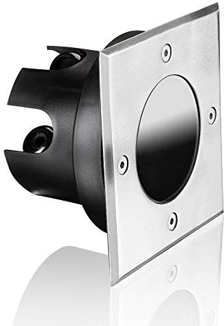 LED Bodeneinbaustrahler Bodenleuchte Gehwegbeleuchtung eckig flach aussen IP67