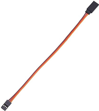 Walfront 10 stücke Männlich zu Weiblich Servoverlängerungskabel, JR Fernbedienung Servoverlängerungskabel Kabel Draht Kabel für RC Futaba(500mm)