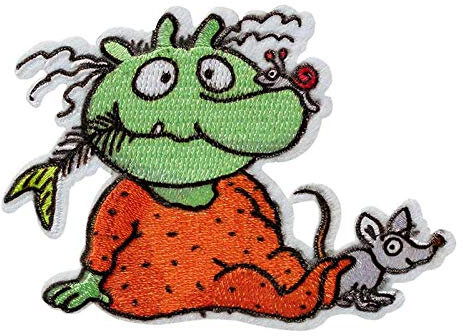 MQ 1619x Olchis © Applikationen, Bügelbild Patch Flicken, Olchis Schlammbad (16197 - Baby)