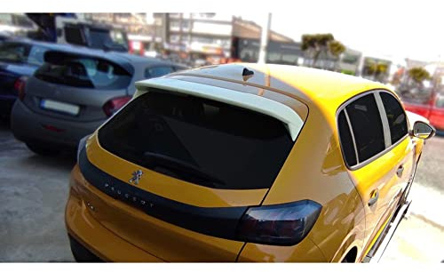Motordrome Dachspoiler passgenau | kompatibel mit Peugeot 208 II HB 5-türer 2019- (exkl. GT) (PU)