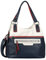 TOM TAILOR Jule Damen Shopper Umhängetasche Reißverschluss Groß Blau