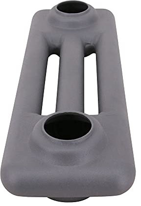 NRG Traditional Anthracite Triple Panel Cast Iron Style Tube Sample