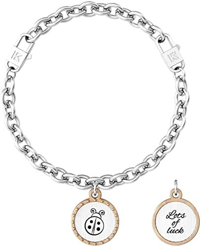 KIDULT - Bracciale in acciaio 316L e PVD Rosé | Animal Planet