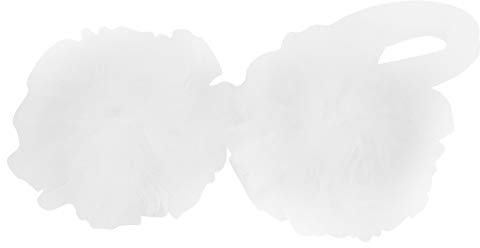 Akozon Blumenkugel, Kugel, Wanddekoration, Himmel, Bett, Baby, Haus, Moskitonetz für Babybett, zum Aufhängen, Kugel, Wiege, Zubehör, Spiel für Kinder, Wand, Anhänger, Dekoration (weiß)