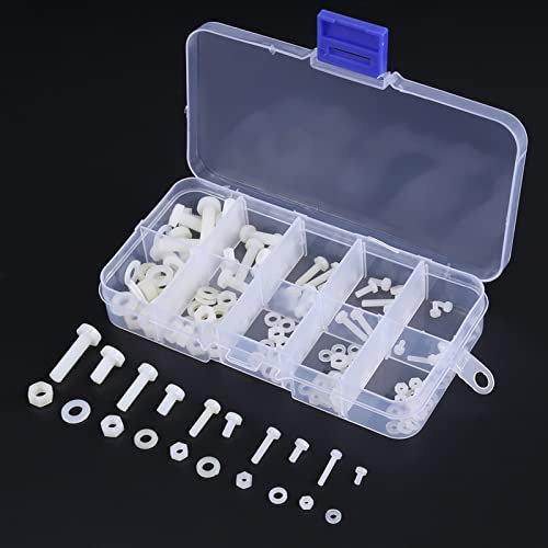 Schrauben und Muttern Sortiment, 150 Stück M2 M 2, 5 M3 M4 M5 Schrauben Schrauben Schrauben Muttern Unter leg scheiben Set im Kasten für Rlectronic-Produkte, Haushalts geräte
