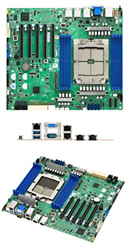 Tyan S8050GM4NE-2T Server Motherboard, 1 SP5 Socket for AMD EPYC 9004 CPU up to 400W TDP, 12x10.5 Dimensions, 8 DDR5-4800 DIMM Slots, Up to 12 SATA Ports, 5 PCIe 5.0 x16 Slots