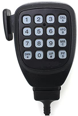 HASMI Radio Speaker Mic DTMF 8pins Hand Mic Two Way Radio Fit For Walkie Talkie Fit For Kenwood TM271A TM471A TK768G TK868G TM261 TM461